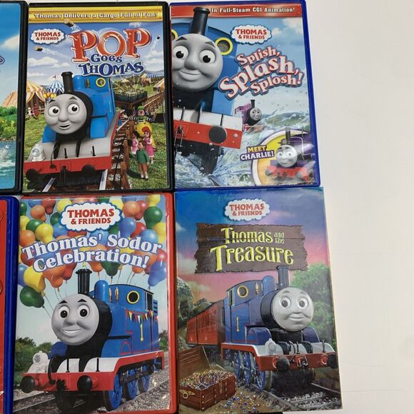 Thomas & Friends Train Lot of 10 DVDs Thomas and Friends Movie Holiday Christmas - Picture 4 of 7